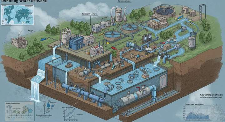 réseau d'eaux